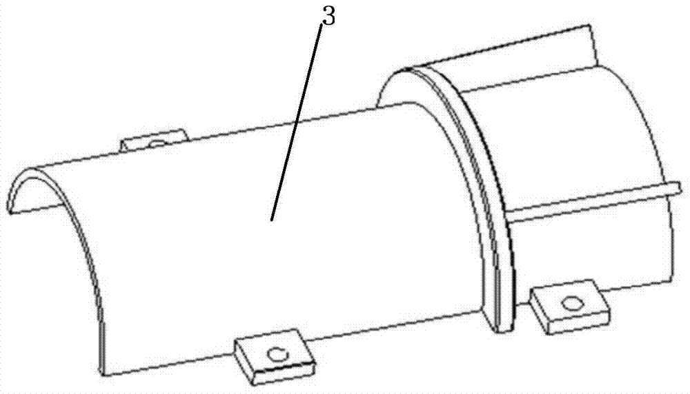 A torque sensor installation structure