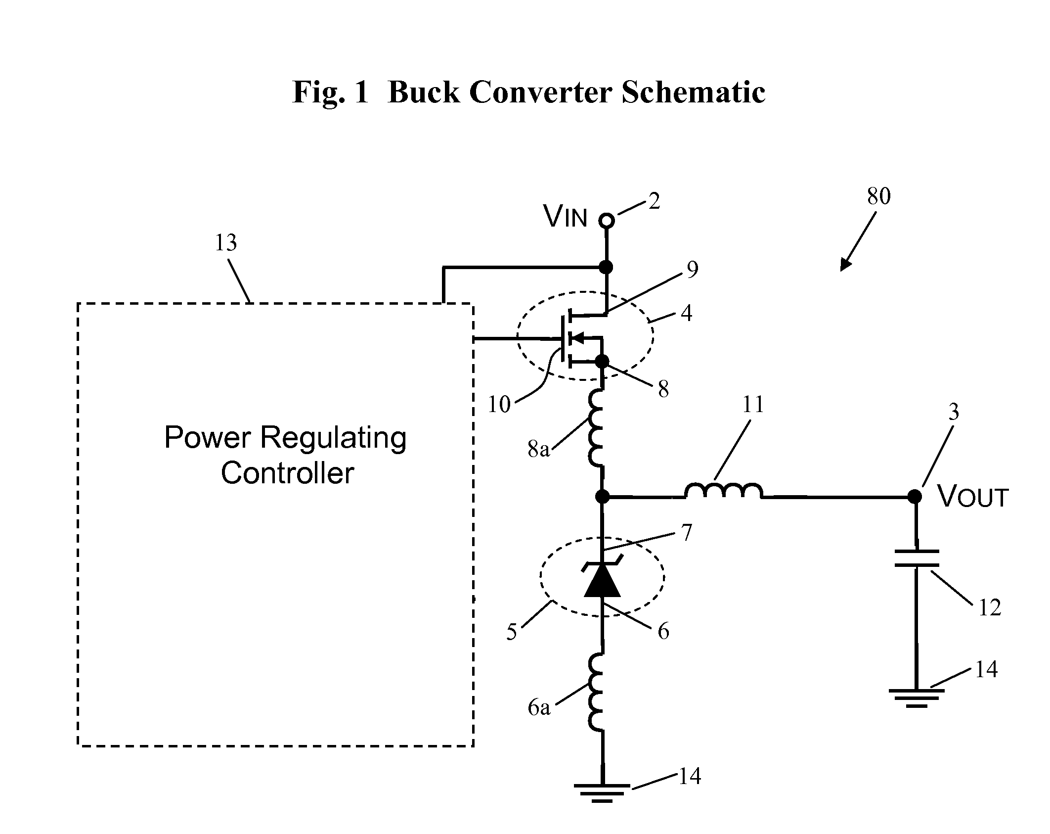 Multi-die DC-DC Buck Power Converter with Efficient Packaging