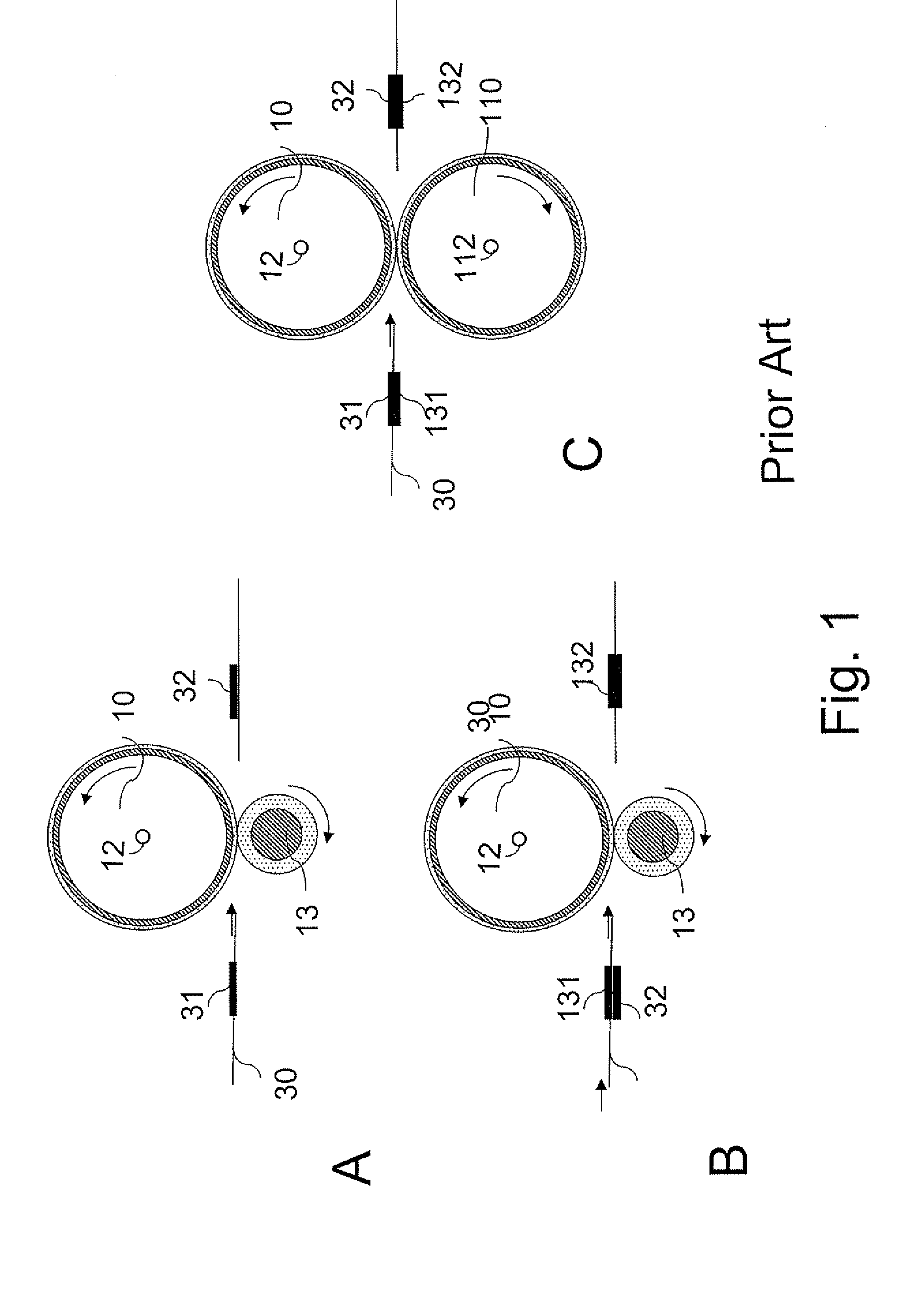 Apparatus and method for release agent application and cleaning of a fuser surface using a release agent impregnated web