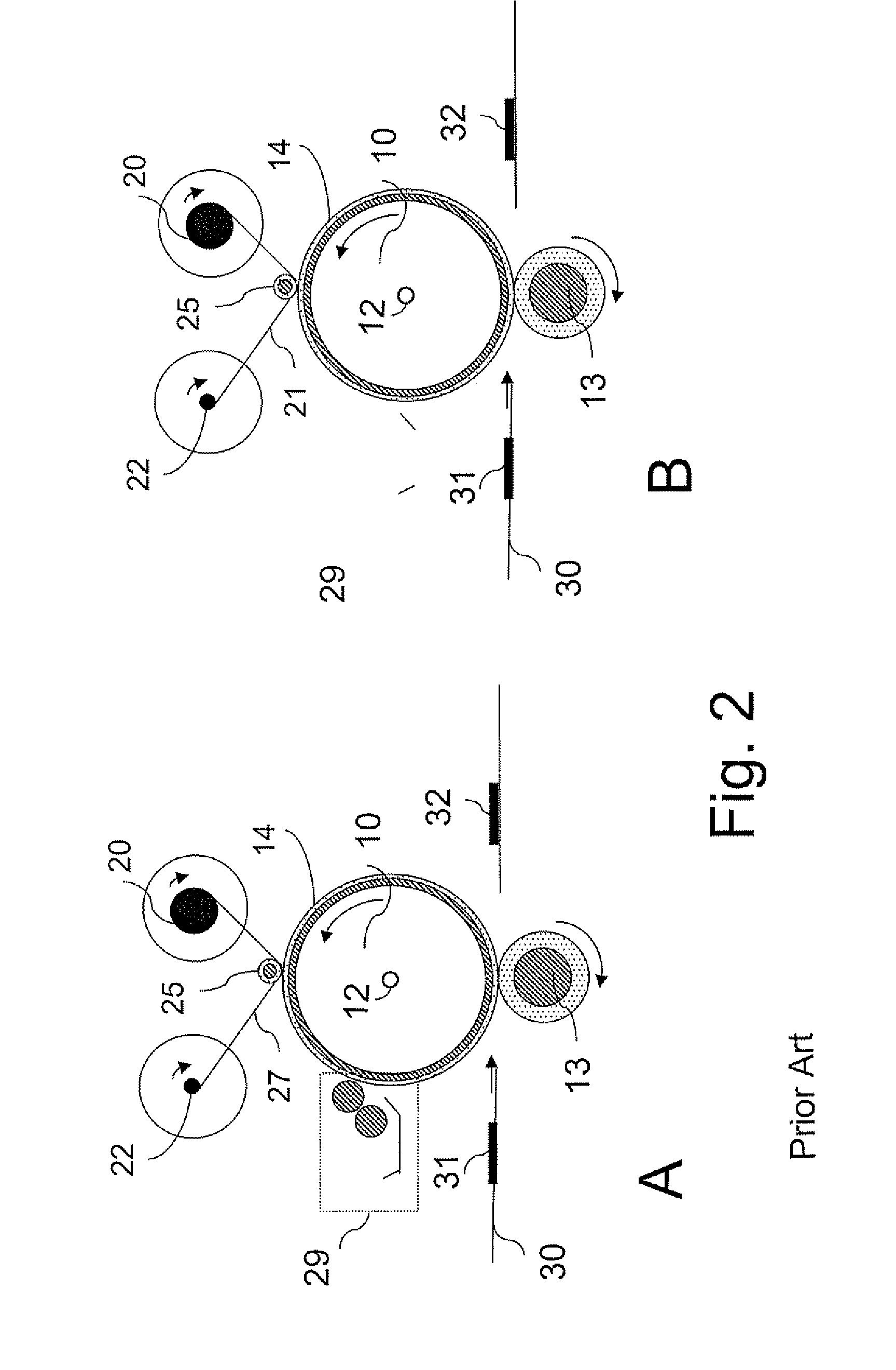 Apparatus and method for release agent application and cleaning of a fuser surface using a release agent impregnated web