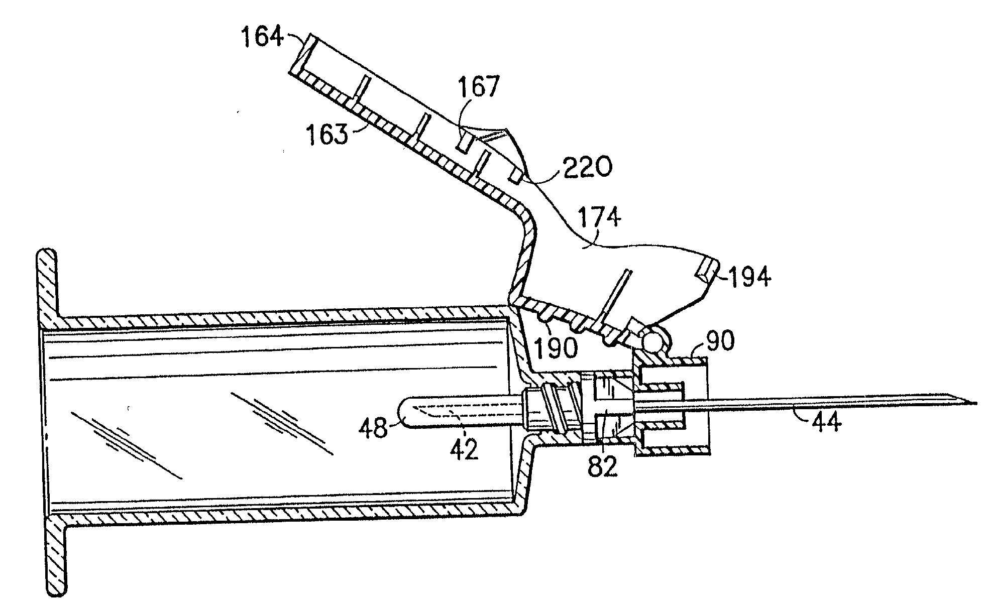 Safety shield assembly