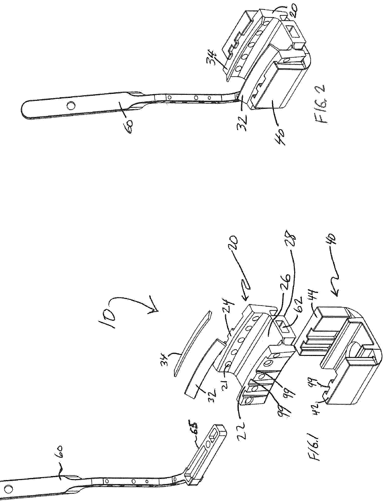 Stable affixation system for guided dental implantation