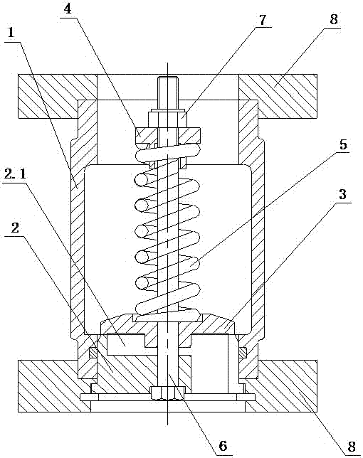 One-way valve with flow monitor