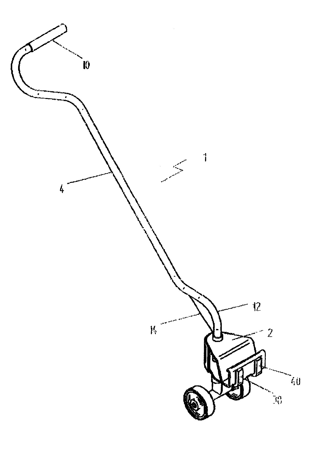 Steering and handling device for moving roll cages