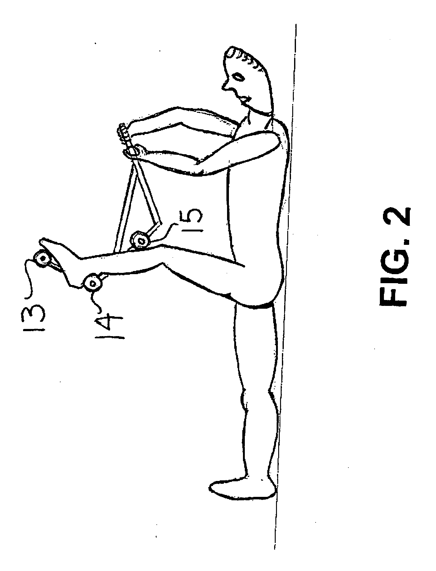 Apparatus for stretching hamstrings