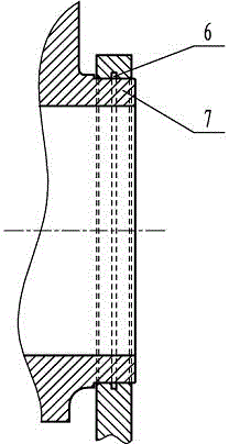 Engine supporting foot for flexible base