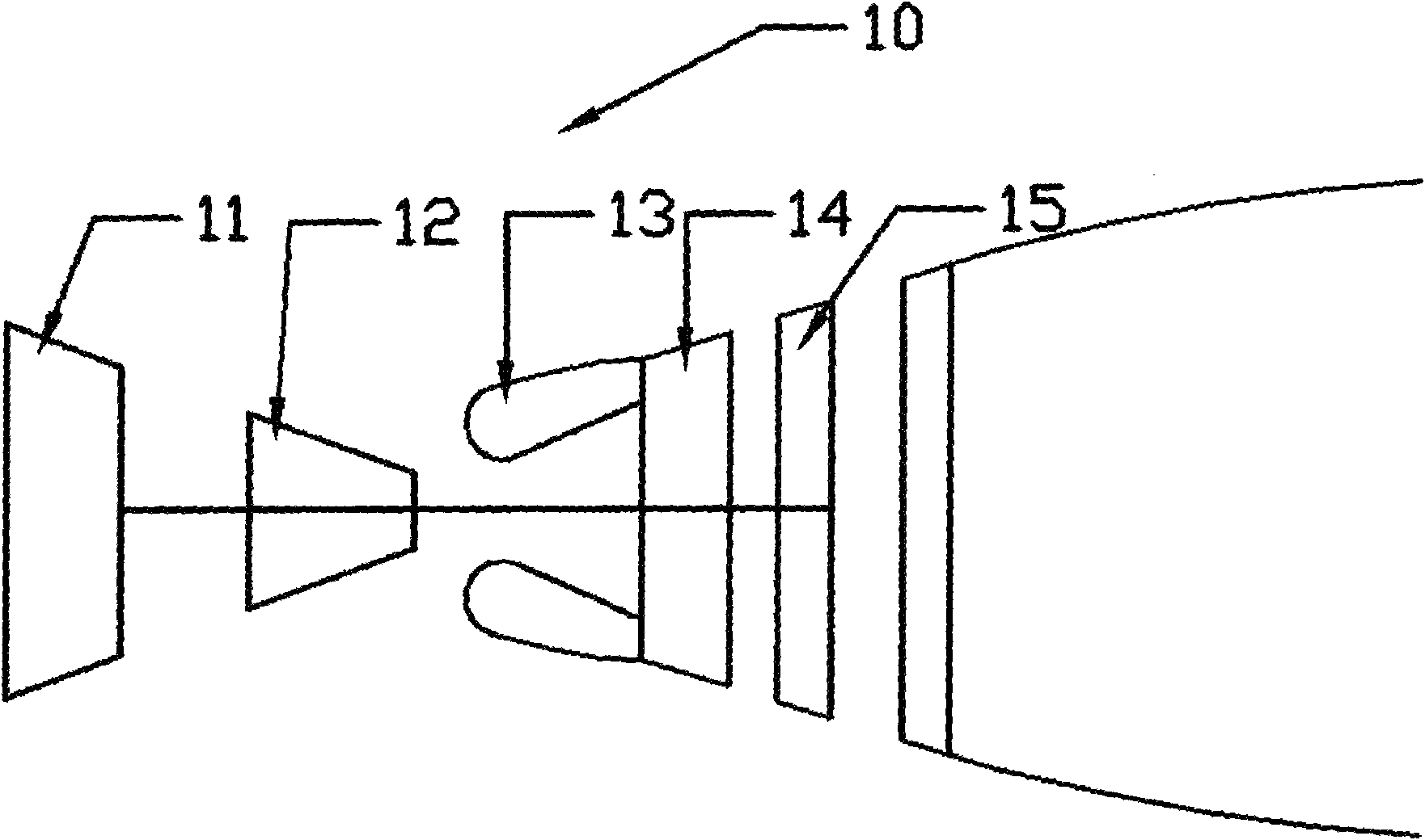 Circumferentially graded low-pollution combustion chamber with multiple middle spiral-flow flame stabilizing stages