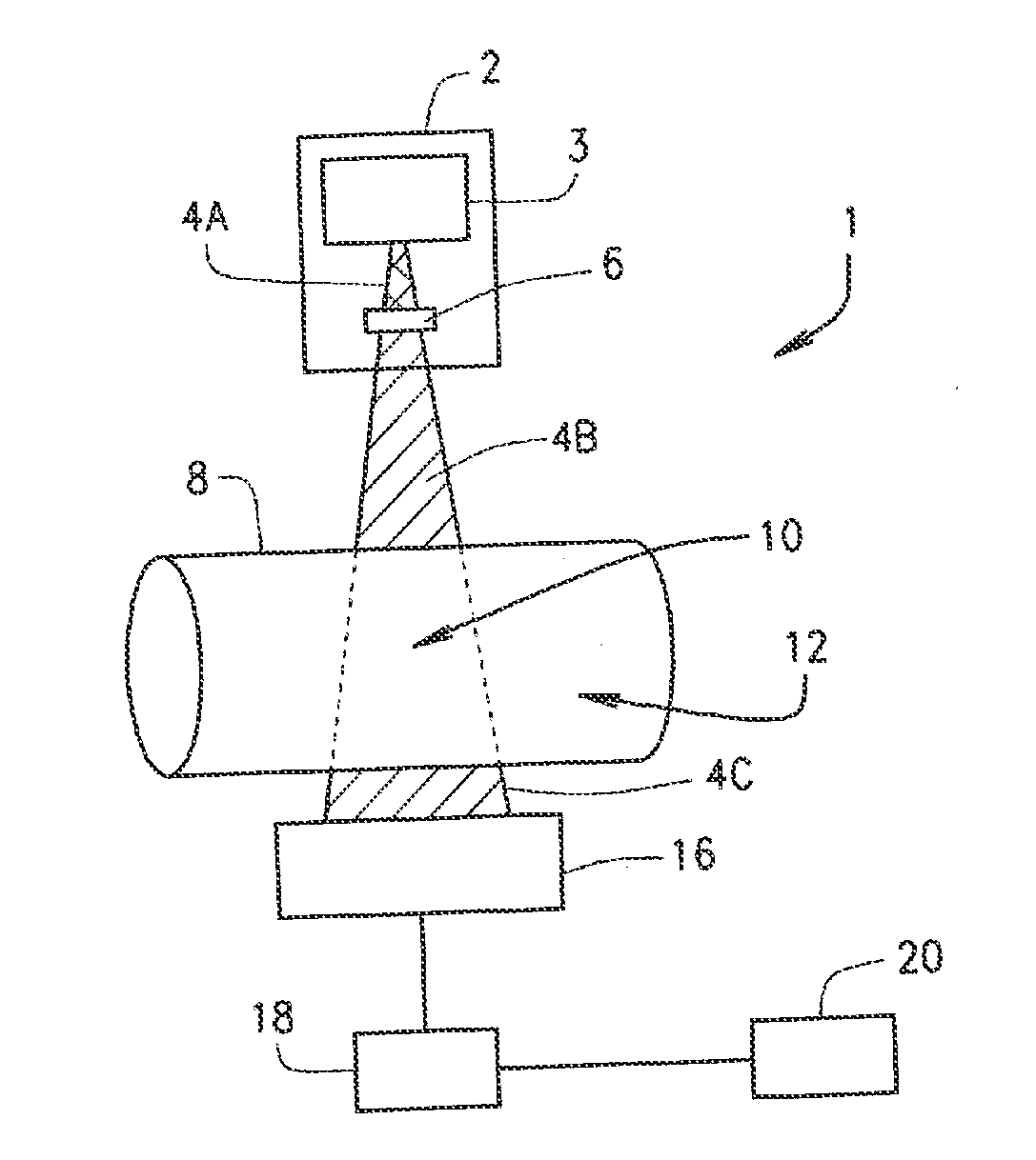 Method and apparatus for measuring enrichment of uf6