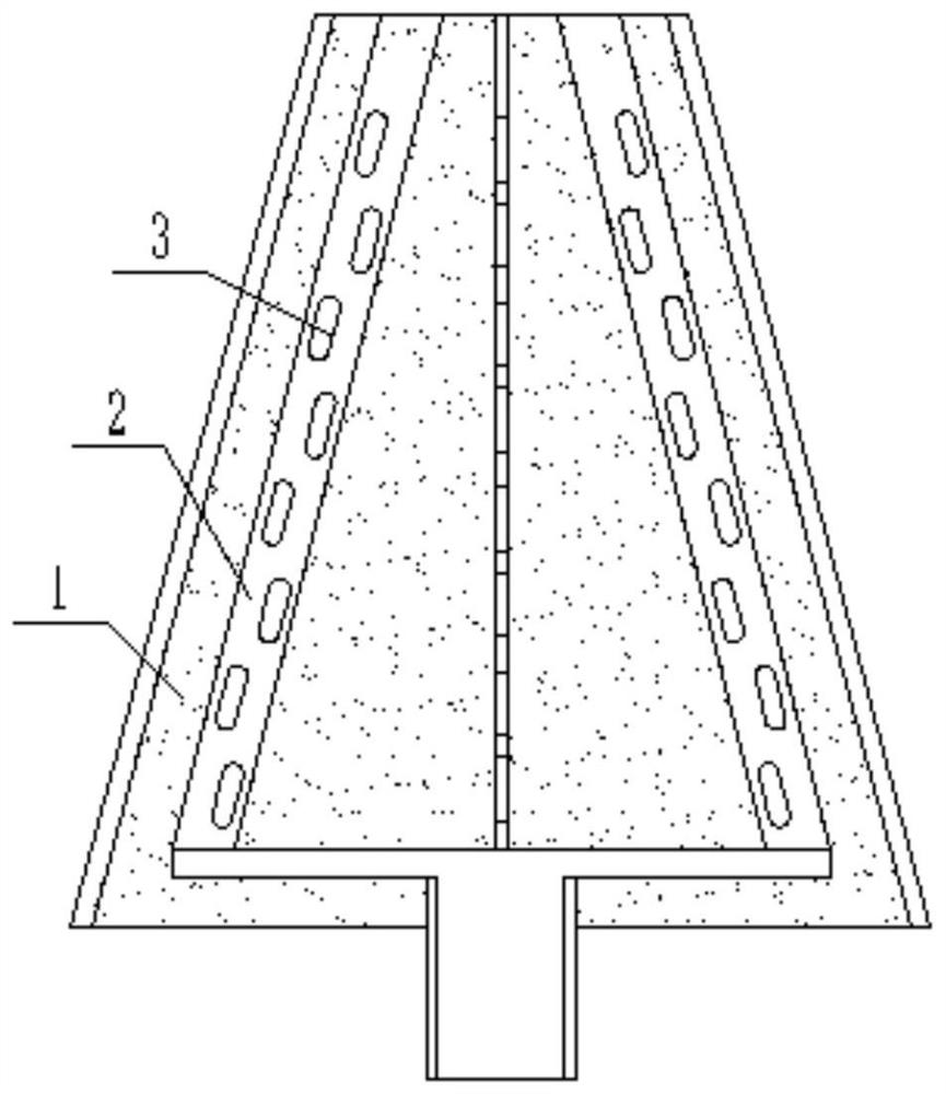Slit airway air brick and production method thereof