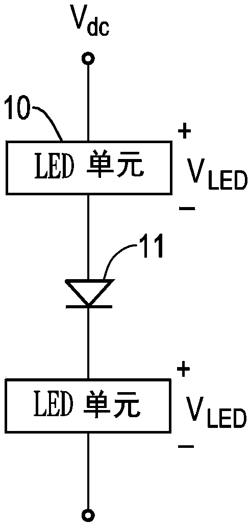 Full-voltage serial-parallel led lamp