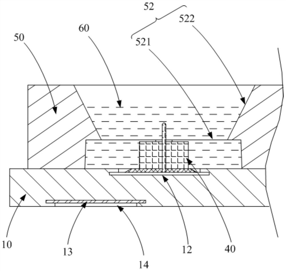 Optical sensor packaging structure and electronics