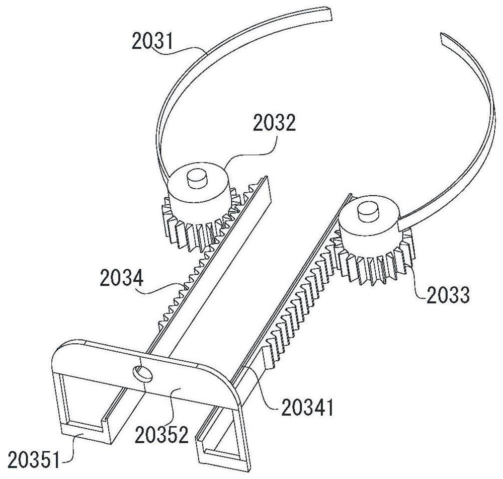 Tumor clamping device for oral and maxillofacial surgery