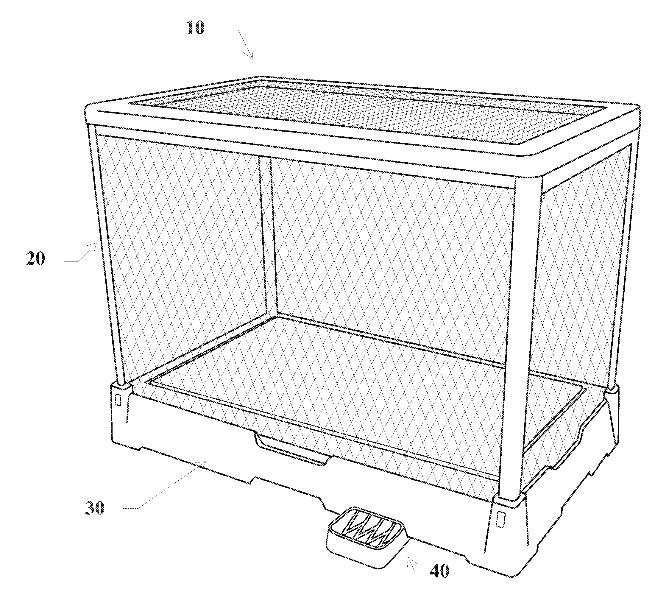 Collapsible combination pet bed and enclosure