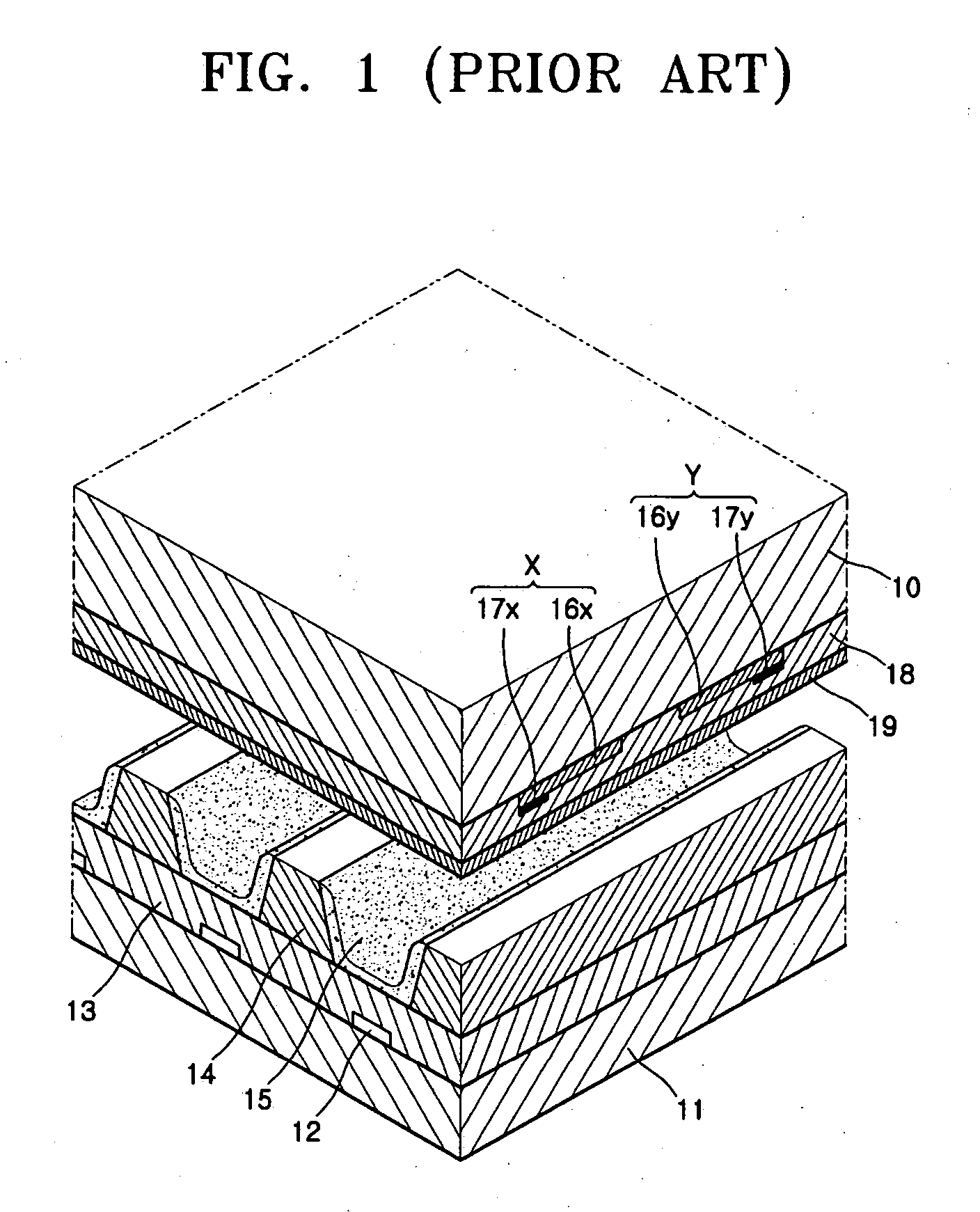 Plasma display panel having improved efficiency