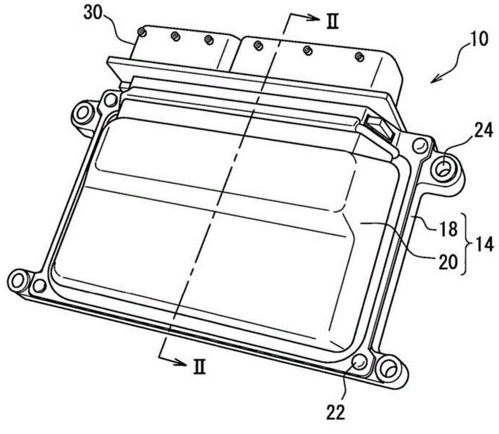 Electronic part and electronic control unit