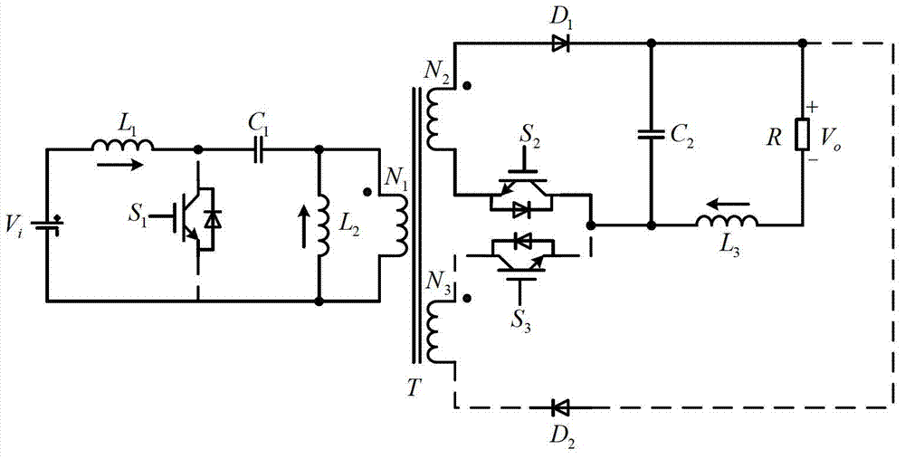 Isolated single-level double-Sepic inverter based on magnetic integration
