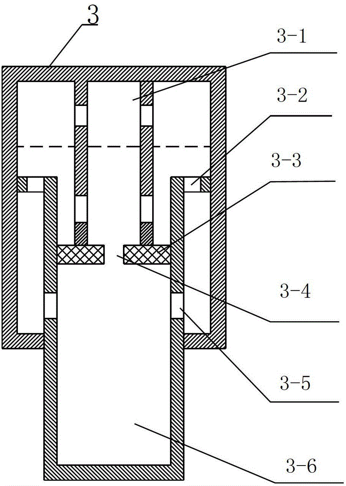 Magnetorheological buffering unit structure based on impact load and control method thereof