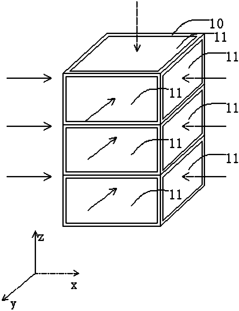 Experimental system and method for loading height extension of cracks in stress test