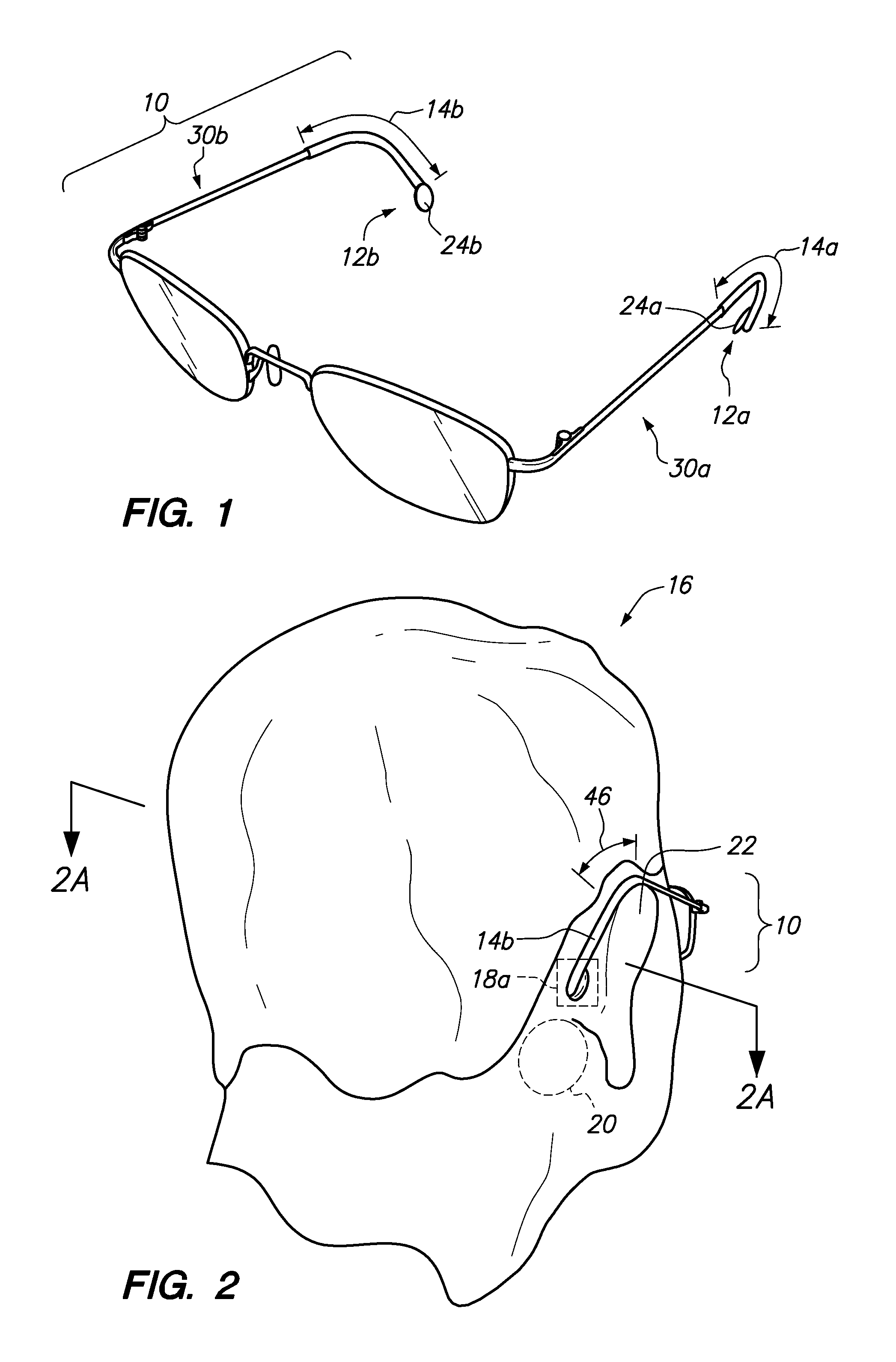Eyeglass holding device