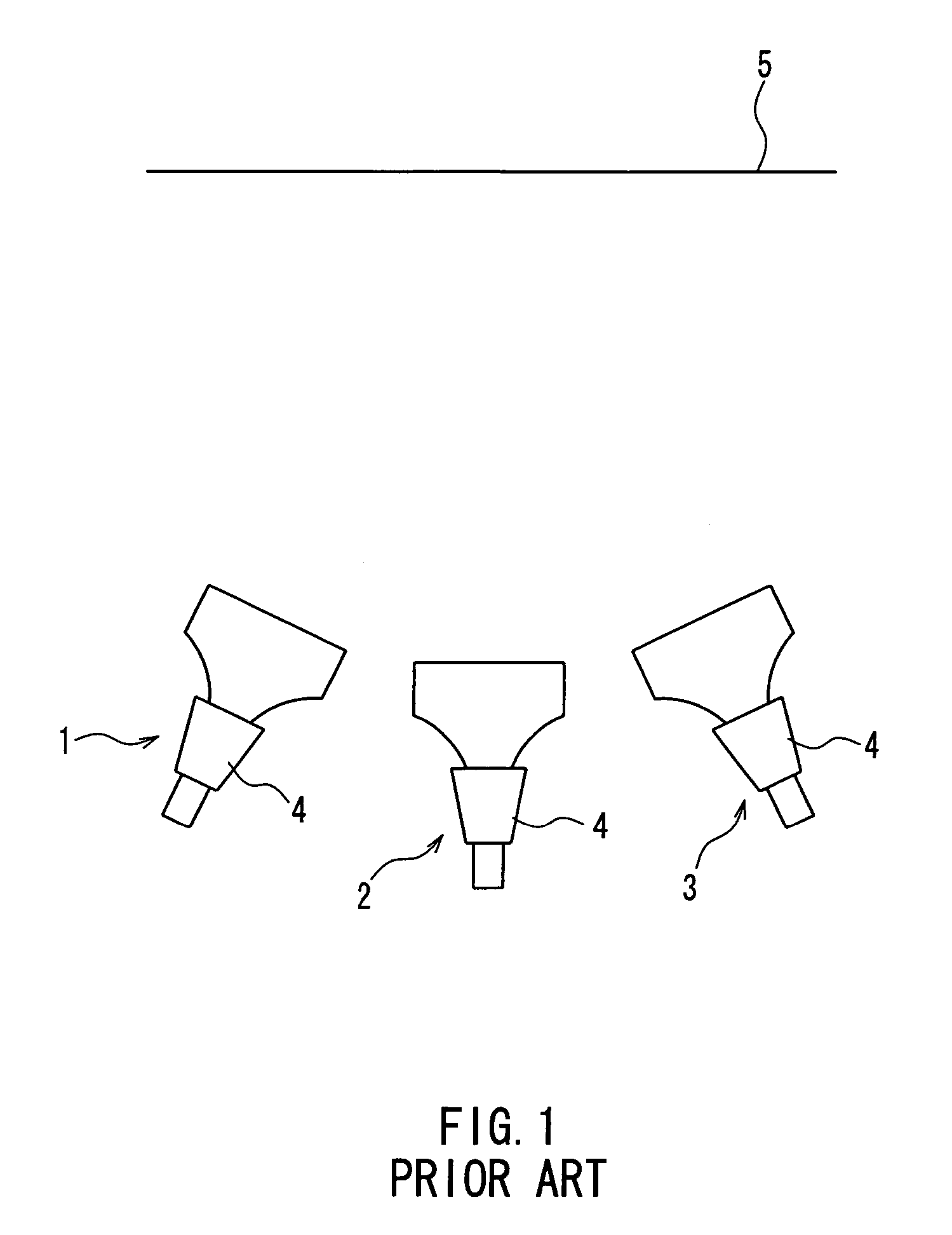 Deflection device for projection tube and projection tube apparatus