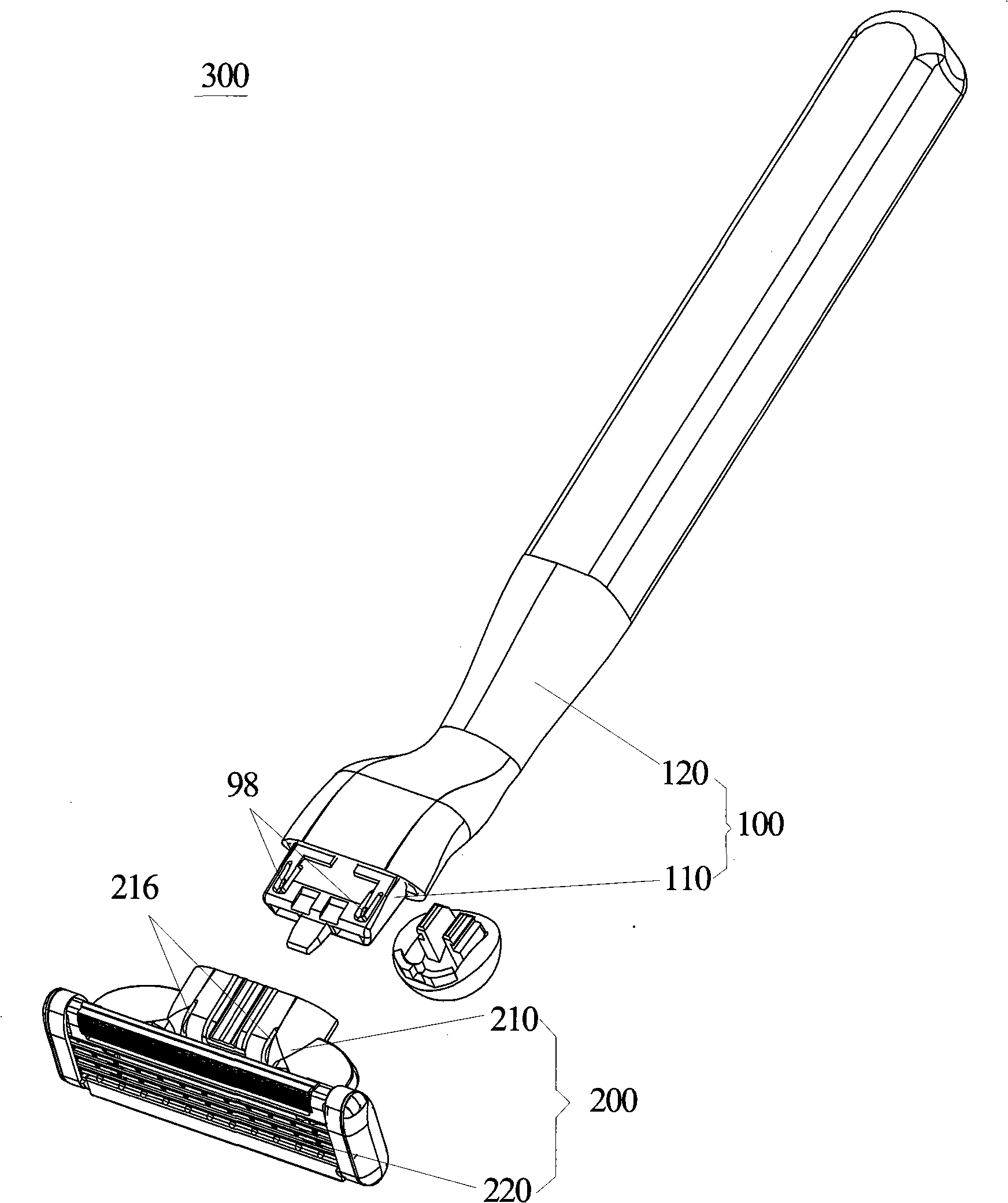 Shaver with replaceable tool rest