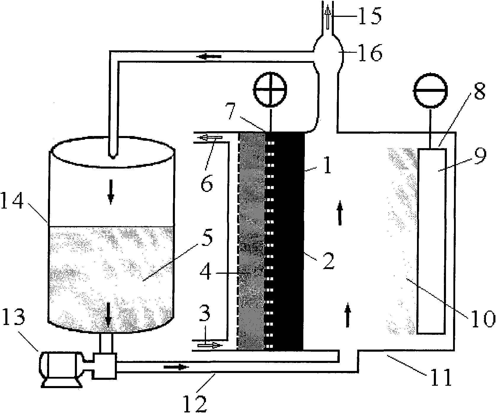 Zinc-oxygen single liquid flow cell