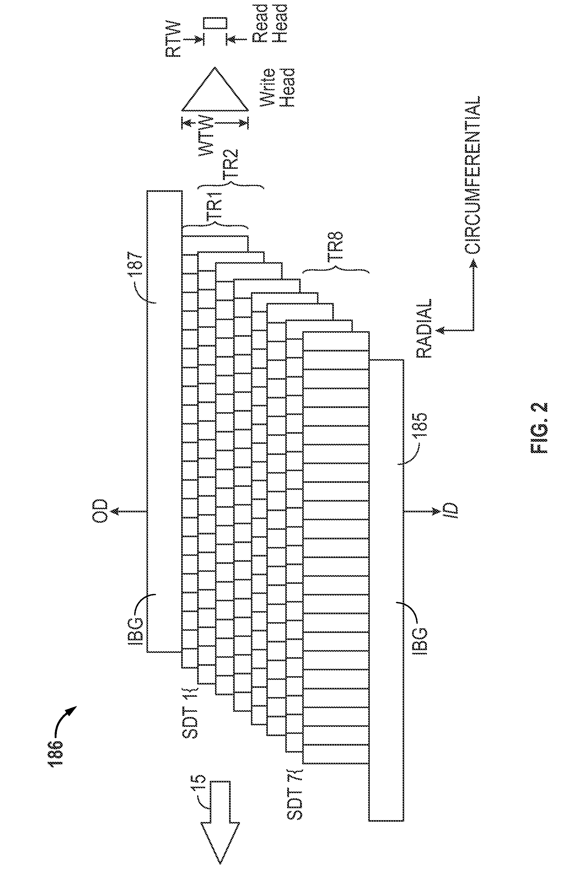 Shingled magnetic recording disk drive with compensation for the effect of far track erasure (FTE) on adjacent data bands