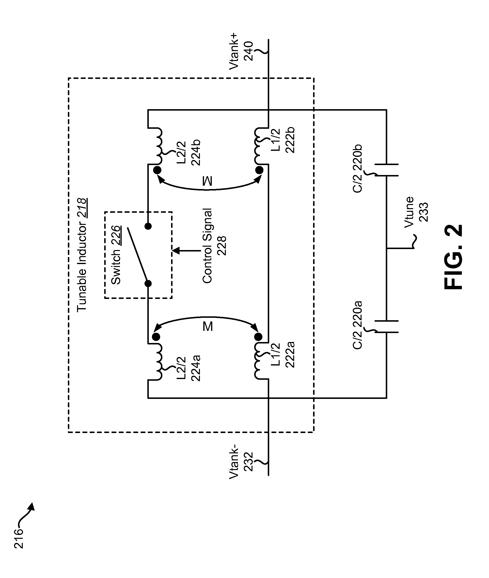 Tunable inductor circuit