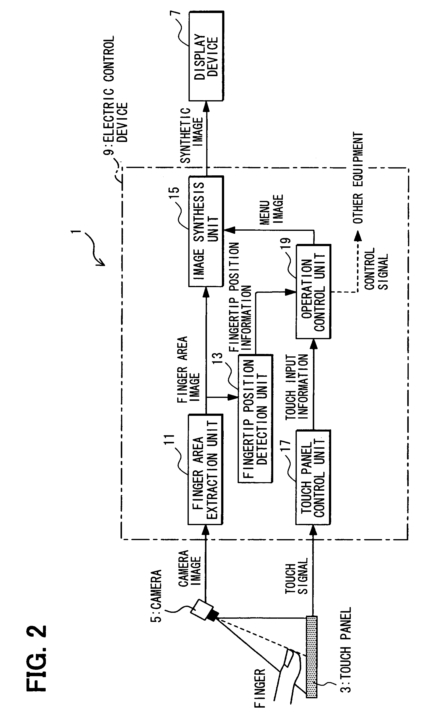 Operating input device for reducing input error