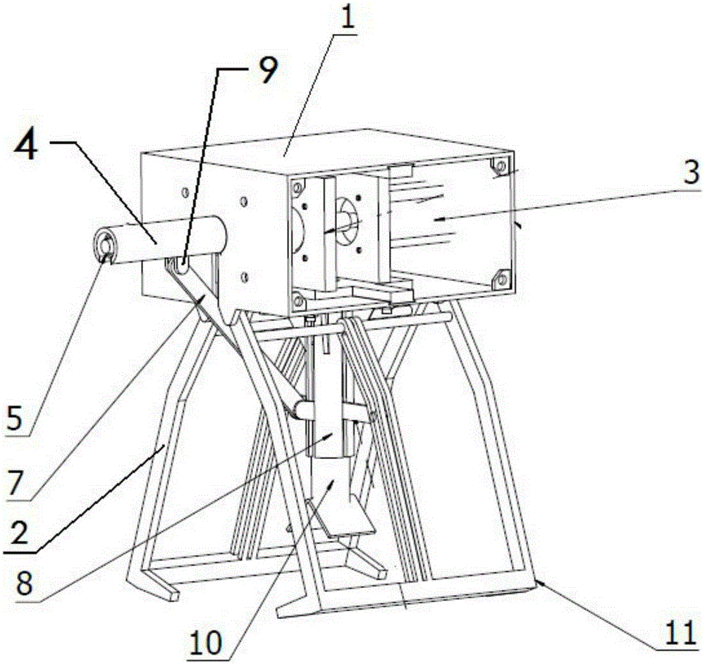 Positioned moving and gripping device