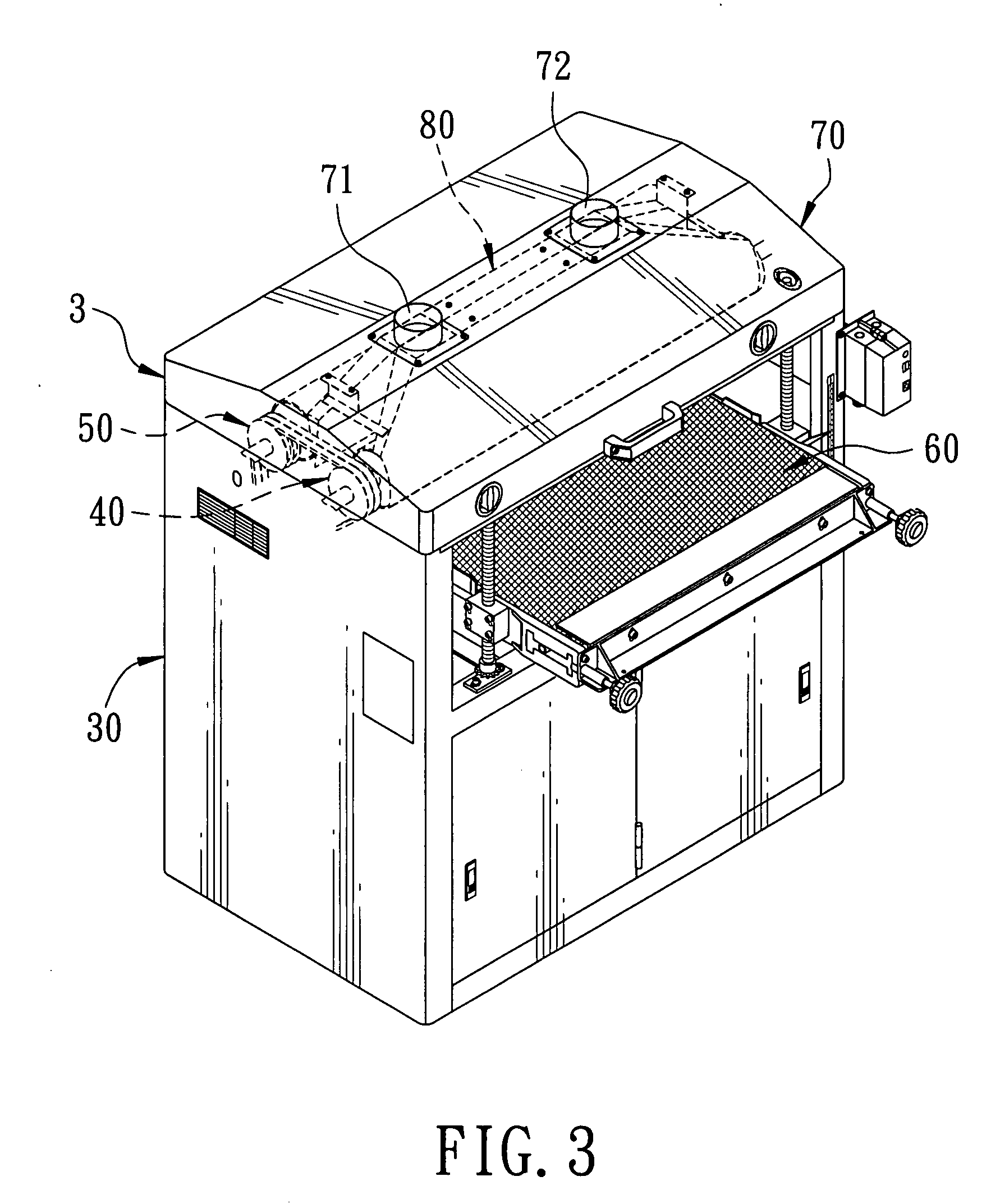 High-efficiency dust collecting device with two gateways