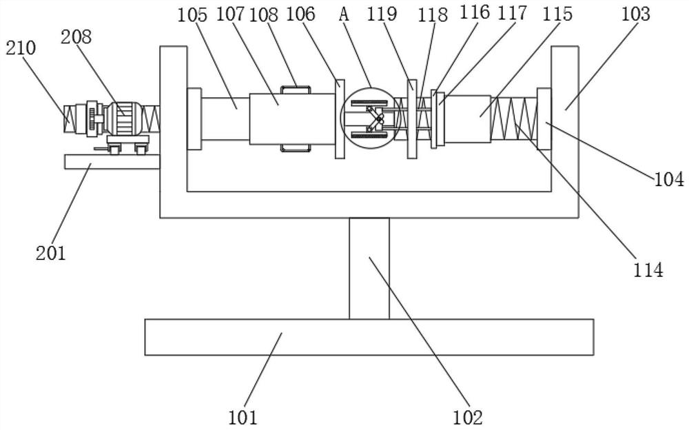 A kind of bopp tape winding device and using method thereof