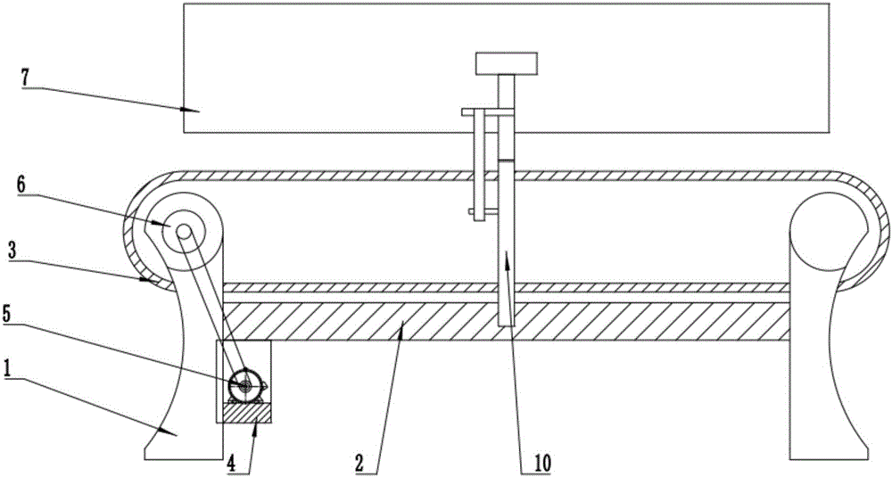 Rotor shaft greasing device for producing plastic-packaged motor in motor production line