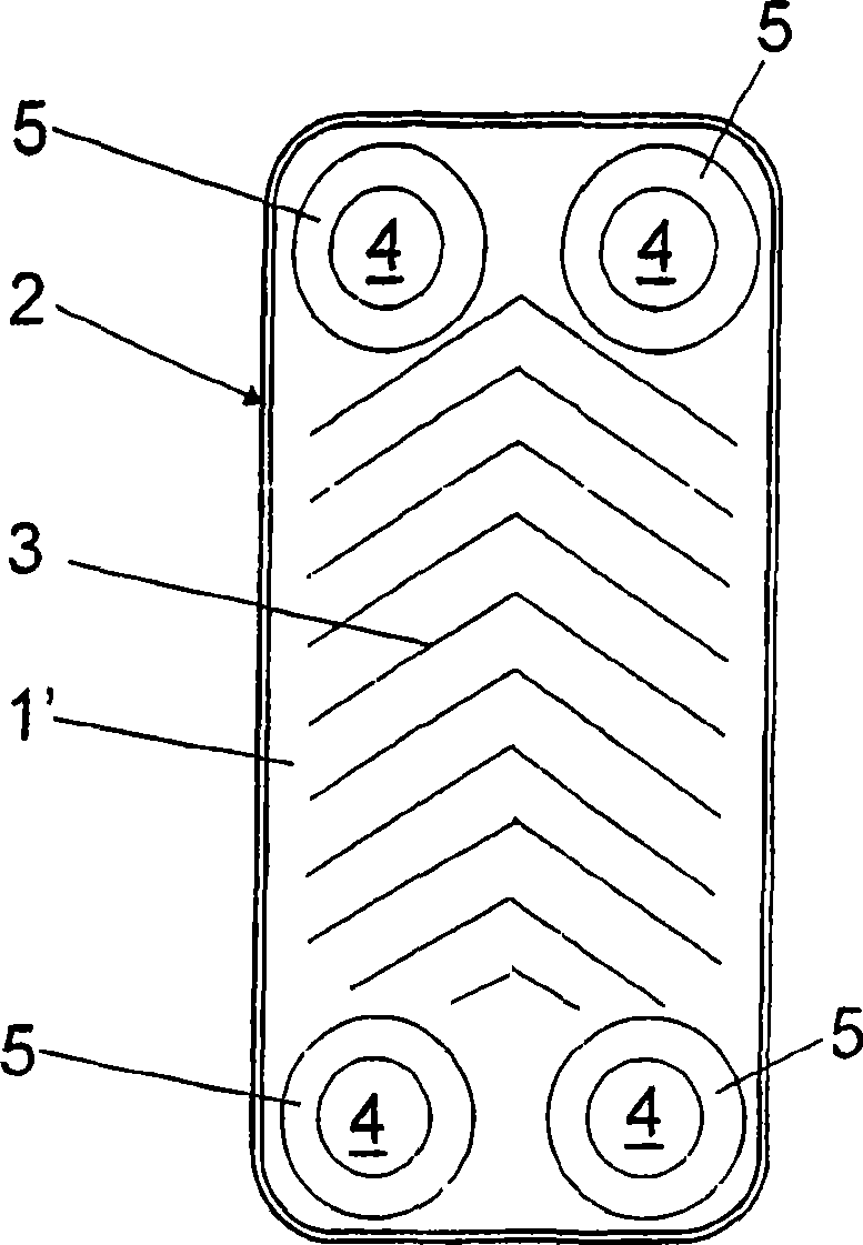 A plate heat exchanger