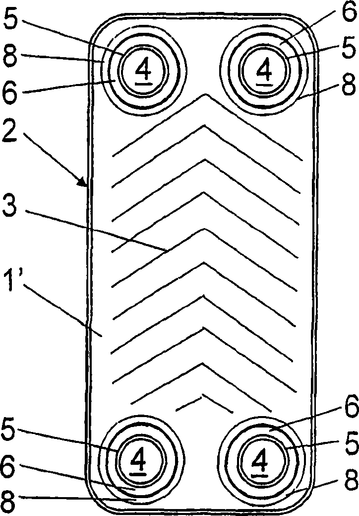 A plate heat exchanger