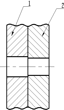 Large-diameter and high-precision taper hole processing method