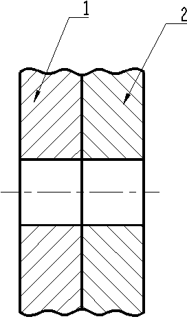 Large-diameter and high-precision taper hole processing method