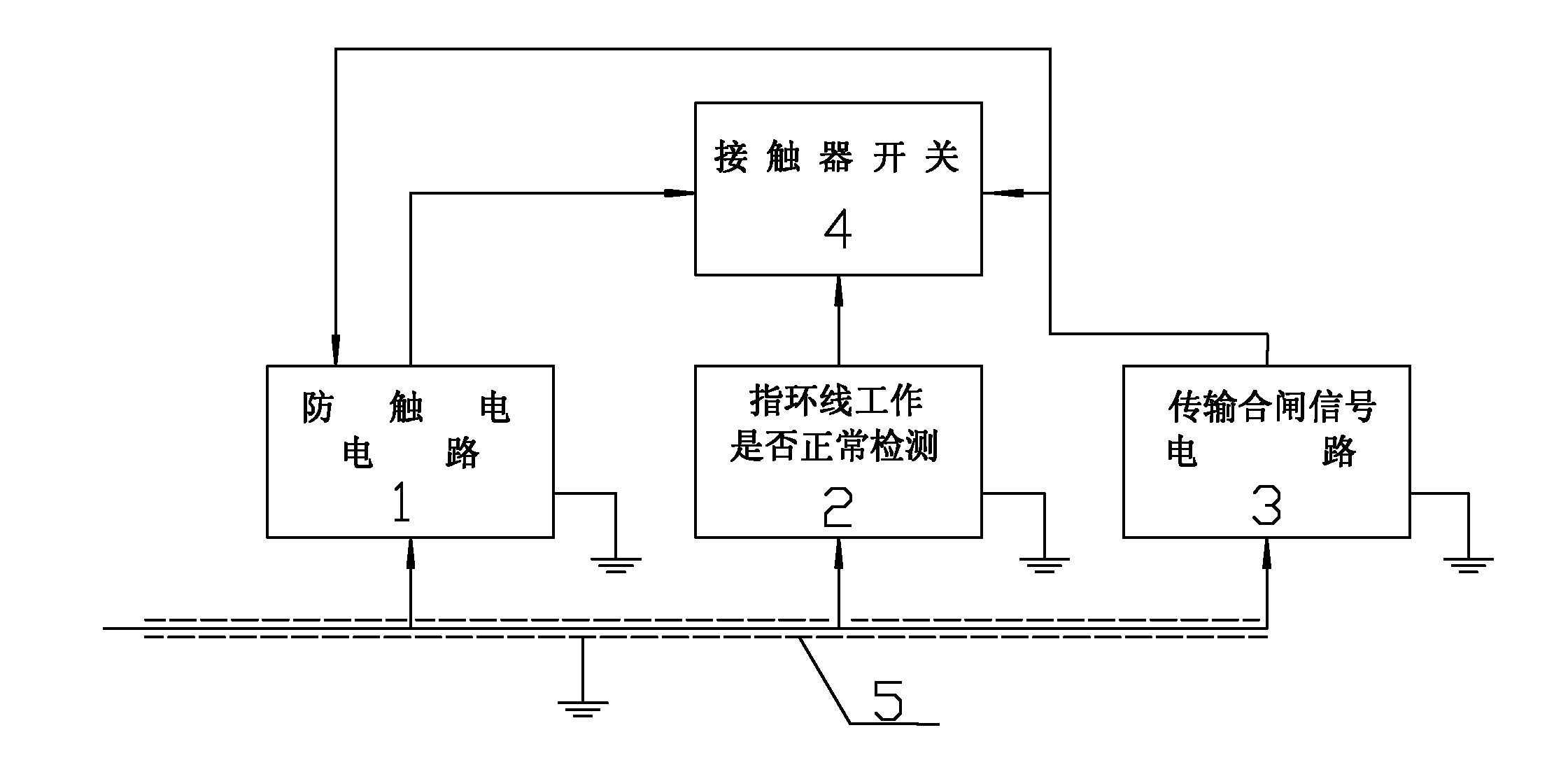 Electric shock prevention device of electric welding machine