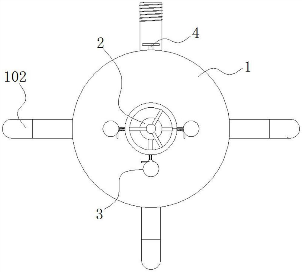 Novel multi-channel valve for hydraulic engineering