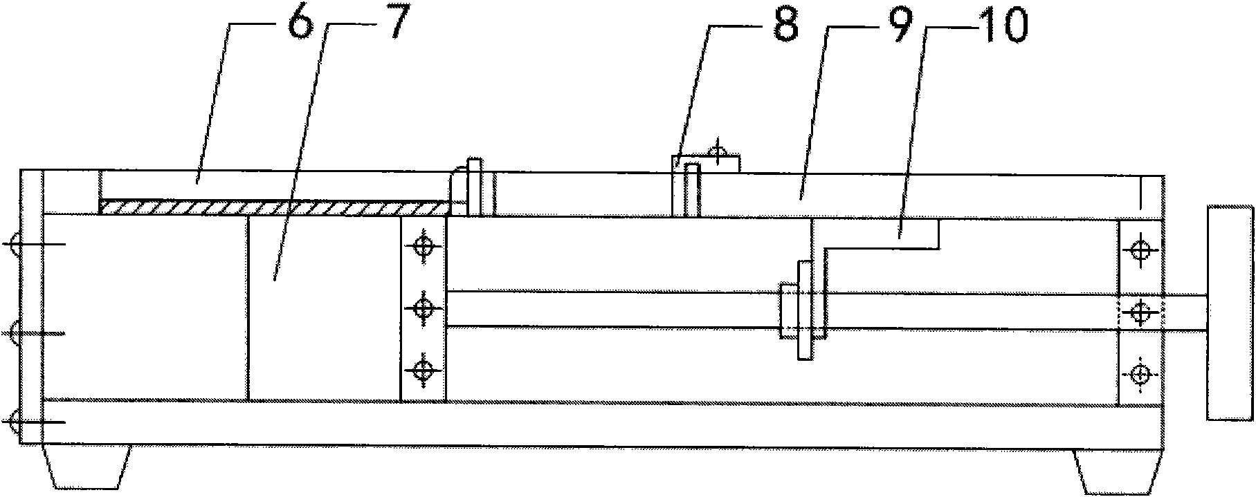 Device for applying oscillatory constant fluid shearing force to anchorage-dependent cells