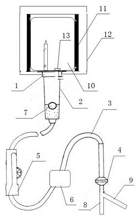 Automatic heating type transfusion system