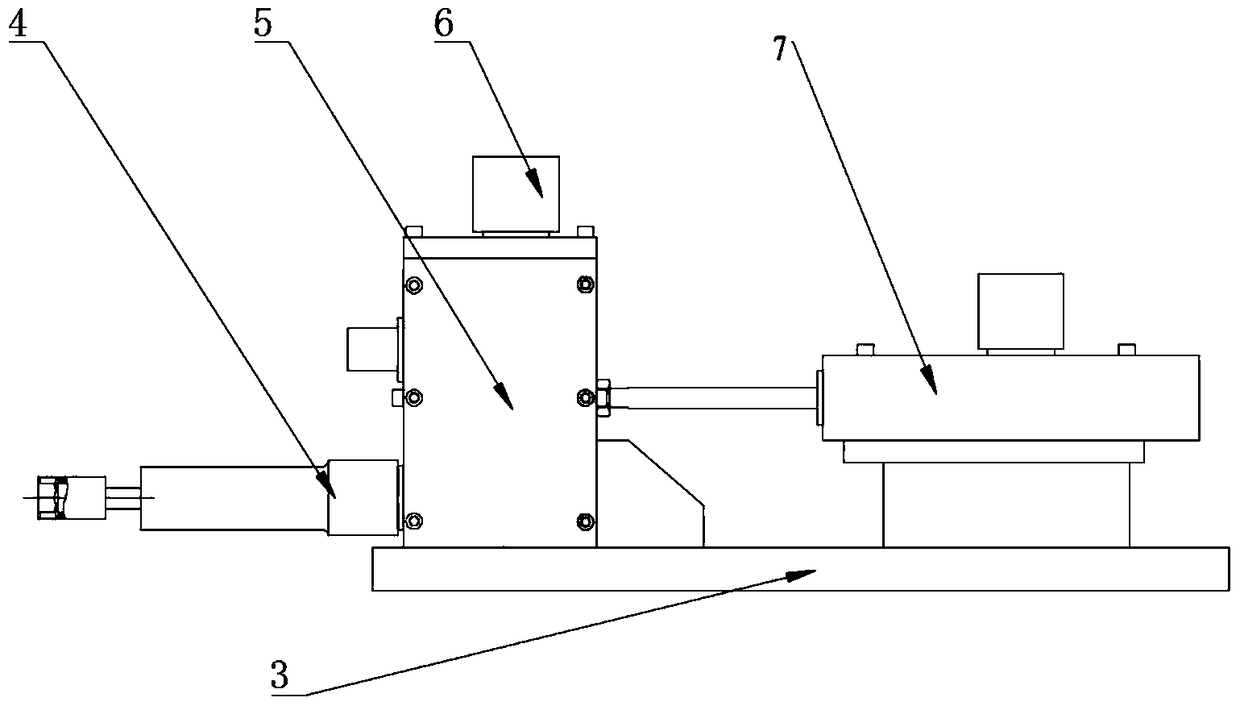 An underwater operating device for removing and installing core web bolts