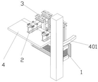 Construction method for suspension type operating platform of outer wall steel structure and curtain wall of high-rise building