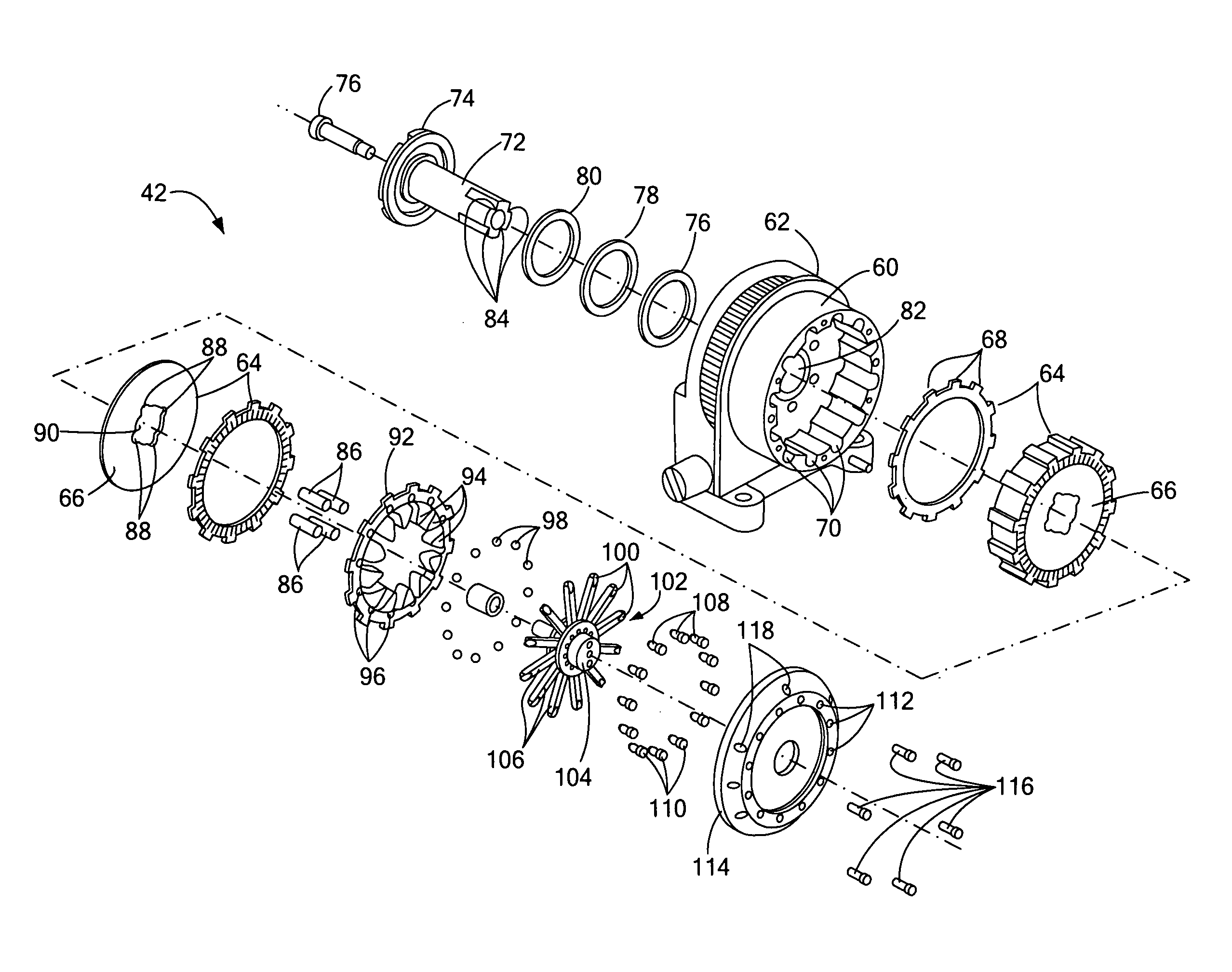 Drive system for mobile robot arm