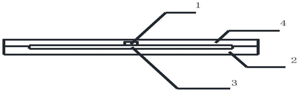 A uhf RFID tag for laundry management and its manufacturing method