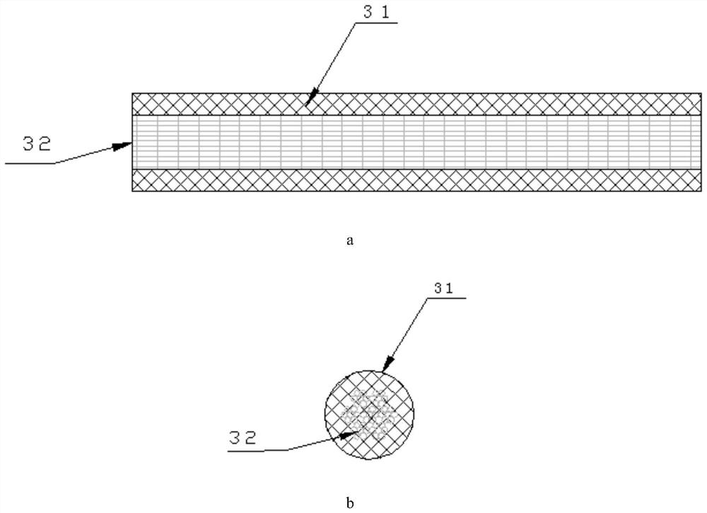 A uhf RFID tag for laundry management and its manufacturing method