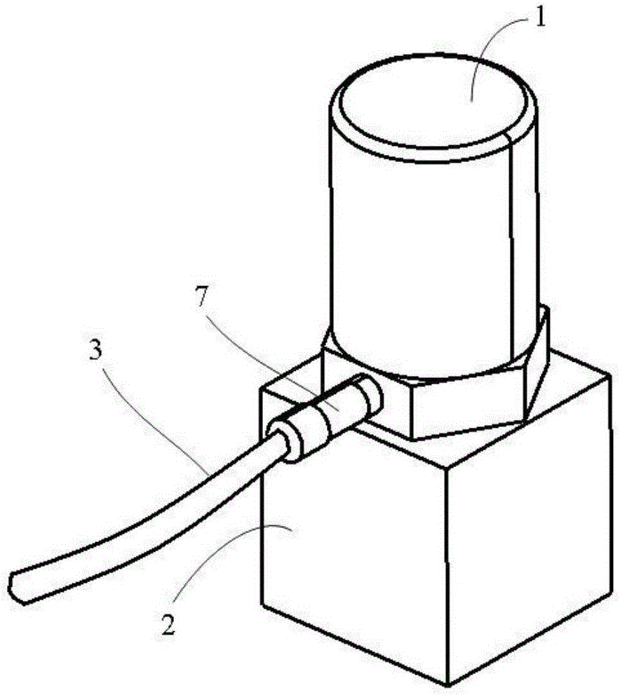 Vertical state and structurally simple modal test system