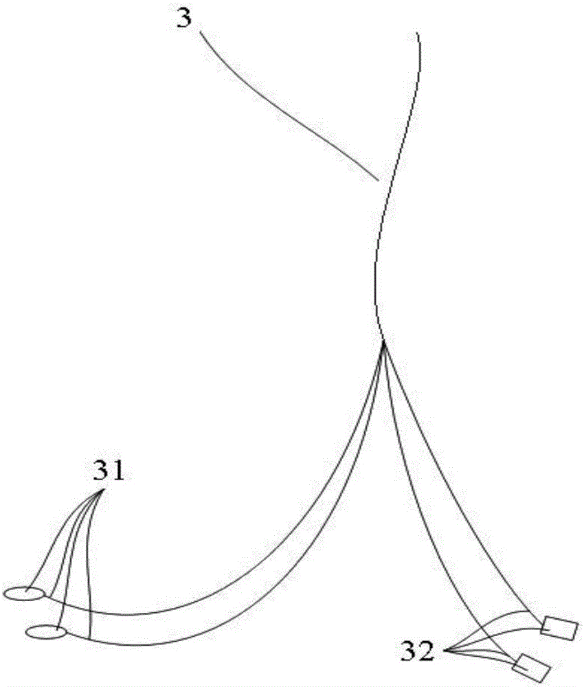 Vertical state and structurally simple modal test system