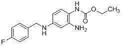 Intermediate of N1-(4-fluorobenzyl)-4-nitropheny-1,3-diamine and preparation method of intermediate