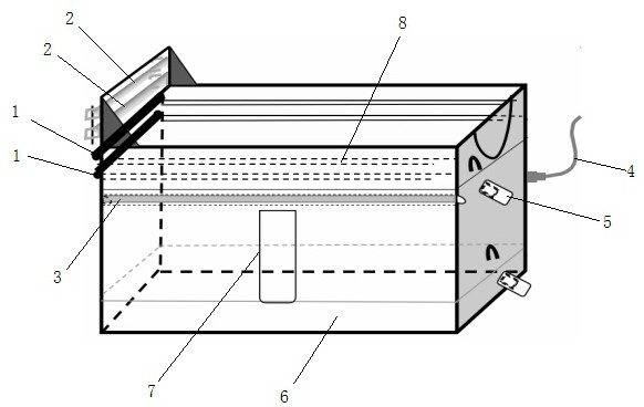 Device for separating collected fish eggs and fish larvae